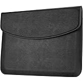 Fintie Sleeve Case for 13'' Microsoft Surface Pro 11th/10/9/8/X, Pro 12-inch (2025), 12.3" 7+/7/6/5/4/3 - Carrying Bag with Stylus Loop & Card Pocket for 12.4" Surface Laptop Go 3/2/1, Black