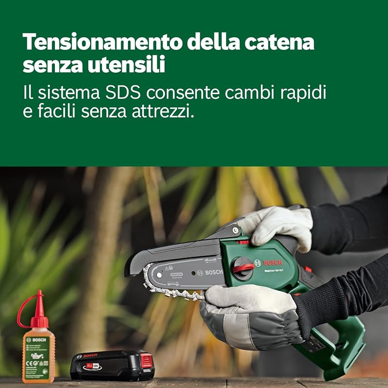 Mini Motosega a batteria EasyChain 18V-15-7