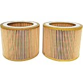 2 Pcs 88171913 Air Filter Element for Ingersoll Rand Air Compressor | Replace 6211473900 1613900100 13294374 C1140 6211-4739-00 1613-9001-00, High-Efficiency Filtration Cartridge Replacement Part