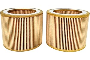 BOUNETIM 2 Pcs 88171913 Air Filter Element Compatible with Ingersoll Rand Air Compressor Replacement Part, High-Efficiency Filtration Cartridge 6211473900 1613900100 13294374 C1140 6211-4739-00 1613-9001-00