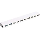 Amazon Basics Slim High-Speed 10 Port USB 3.0 Hub with AC Adapter for use with MacBook, Mac Pro, iMac, Surface Pro and more -