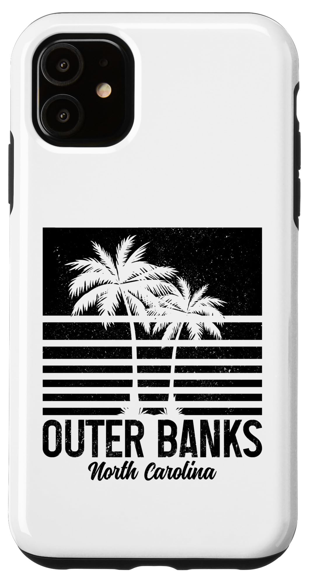 iPhone 11 Outer Banks North Carolina Beach Retro Surfer Case