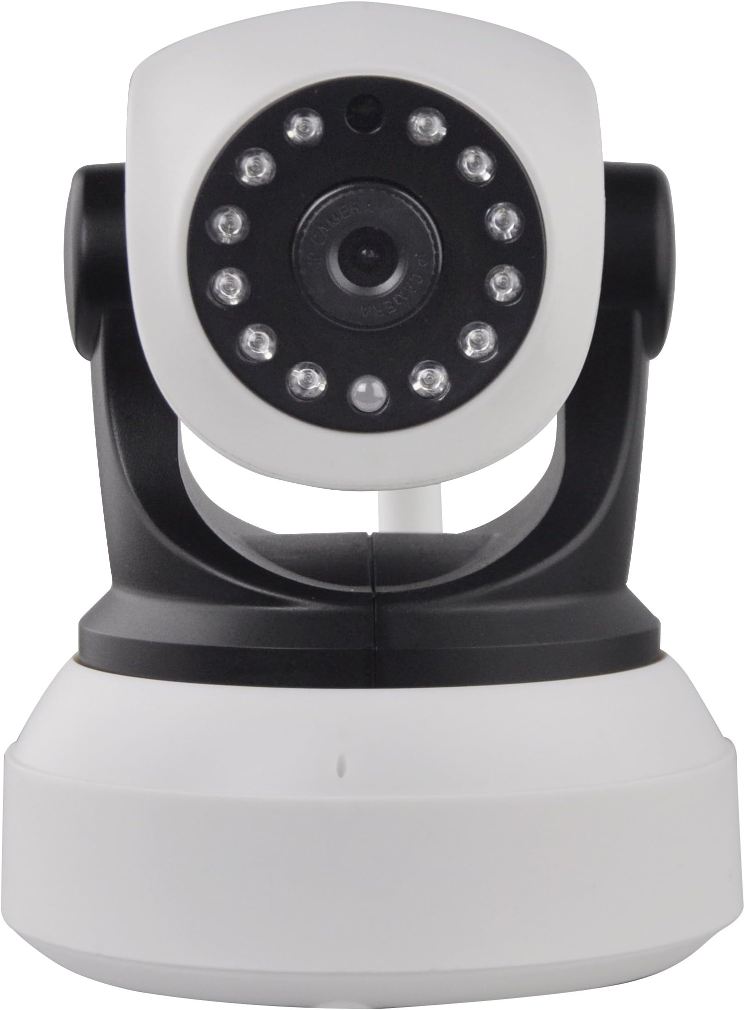Lvshan IP Camera, HD WiFi Security Camera Surveillance System Video Recording Sonic Recognition P2P Pan & Tilt Remote Motion Detect Alert with Two-Way Audio and Night Vision (White)