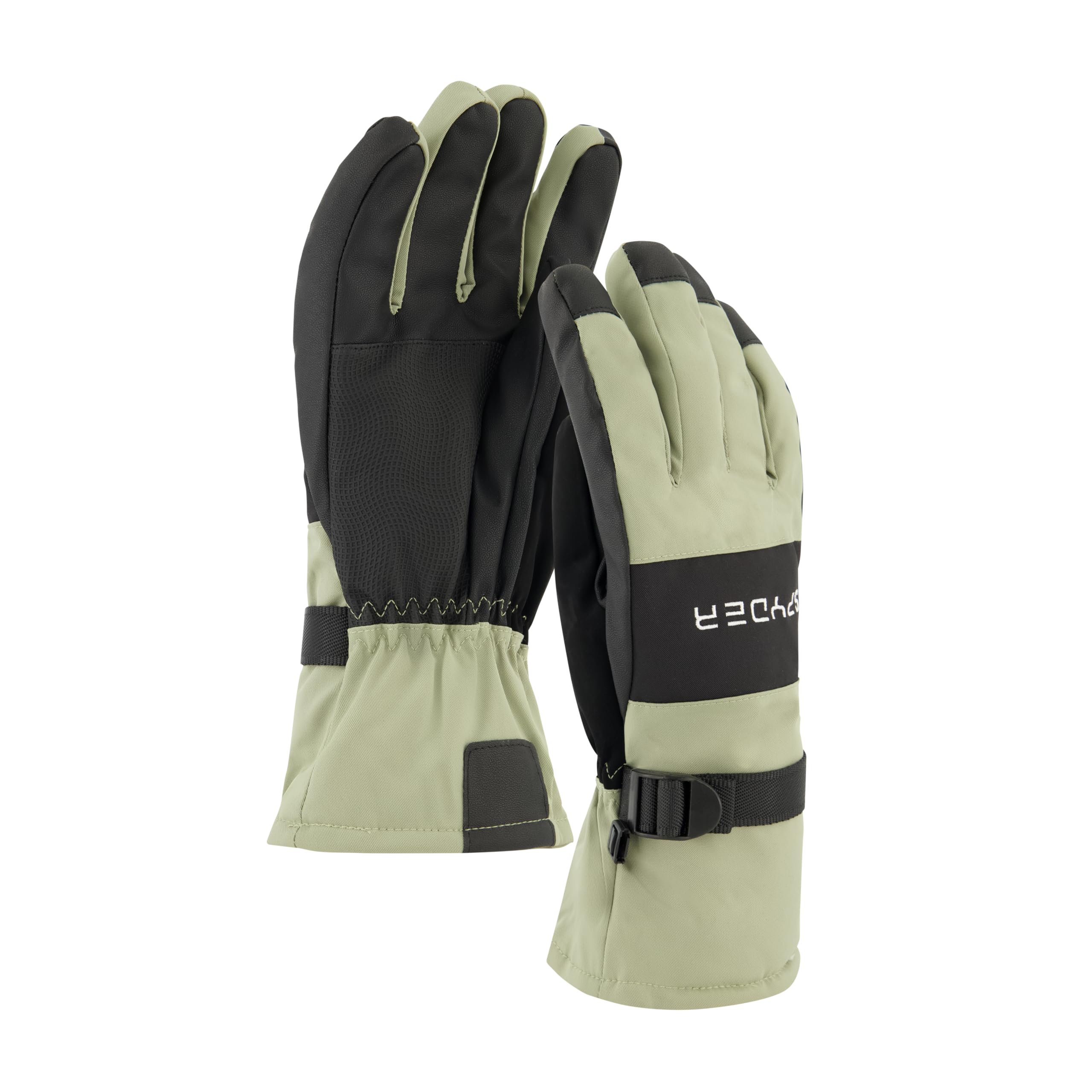 Spyder Womens Insulated Ski Gloves, Sage, L