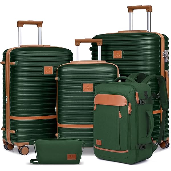Amazon.com | Merax Luggage Sets, Hardshell Luggage Sets 3 Piece 20