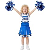 Doxrmuru Girls Cheerleader Costume Cheerleading Outfit for Halloween Party Birthday Gift