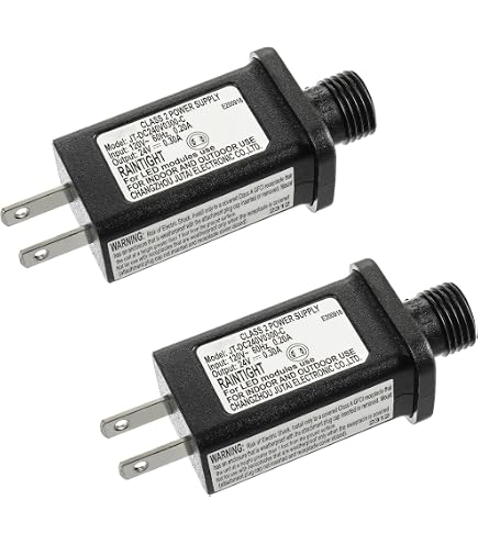 PATIKIL LED Netzteil 29V 18W (2 Stück) – IP44, Für Projektorlicht, Feenlichter & Gartenbeleuchtung