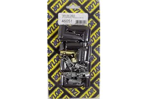 Taylor Cable 46051 Black Low Profile Distributor and Coil Boot/Terminal Kit - Set of 11