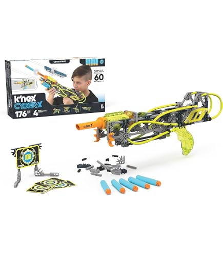 Amazon.com: K'NEX Cyber-X C10 Crossover Legacy with Motor - Blasts