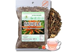 B-EXPERTS Muicle Herbal Tea (Mexican Honeysuckle) – 4 oz Loose Leaf – 100% Natural, Wildcrafted, Vegan, Non-GMO, Gluten-Free, Caffeine-Free – Authentic Mexican Herbal Infusion – by BexpertsUSA