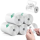 5 Rolls Premium Mini Thermal Printer Sticker Paper, BPA Free, 57 X 25mm, Mini Printer Sticker Paper for Most Kids Instant Camera, Kids Instant Camera Refill