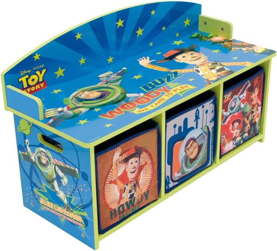 toy story wooden toy box