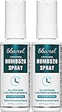 Ebanel 2-Pack 5% Lidocaine Spray Pain Relief