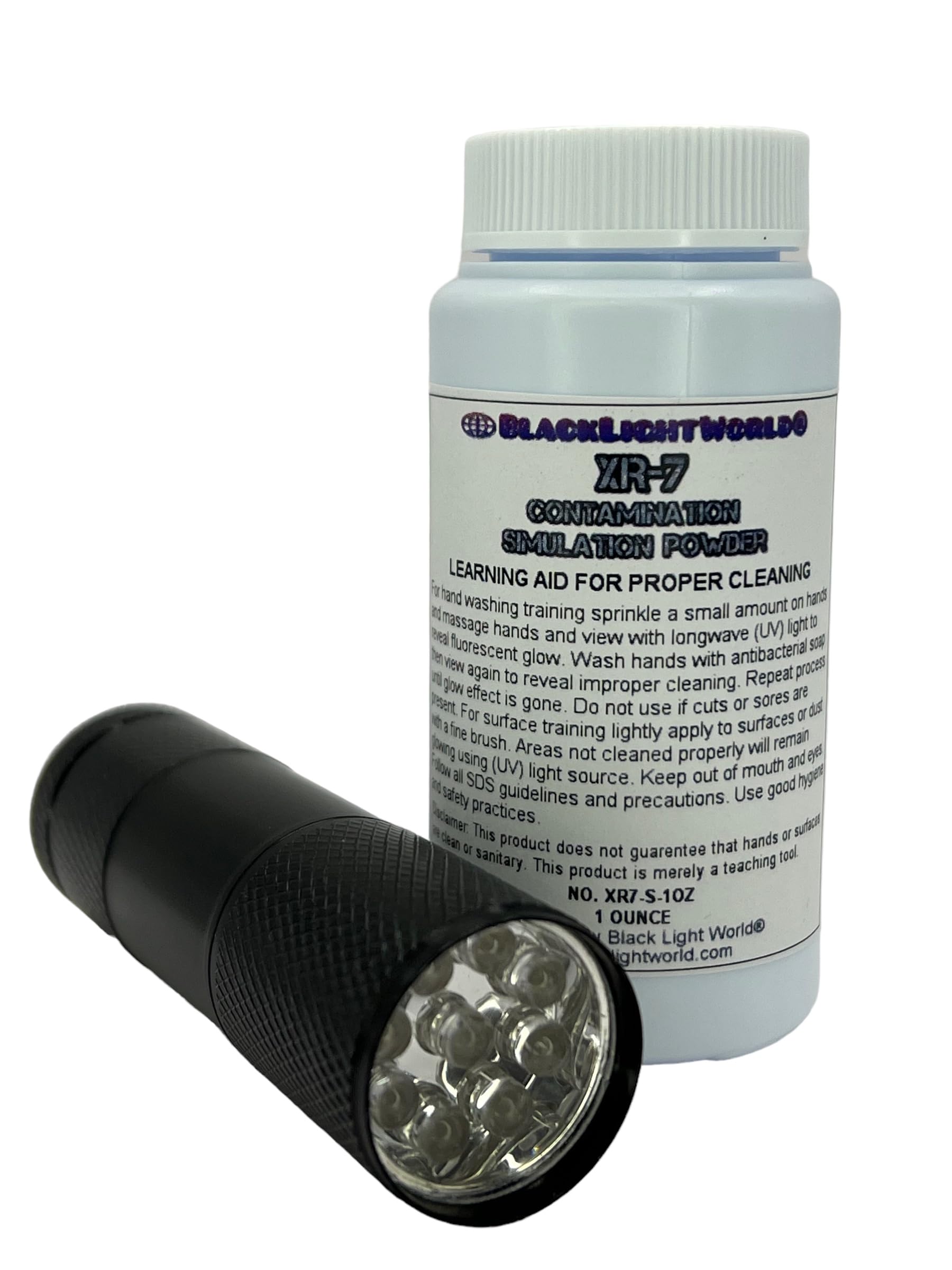 XR7 Bio Contamination Powder with 9 led Black Light