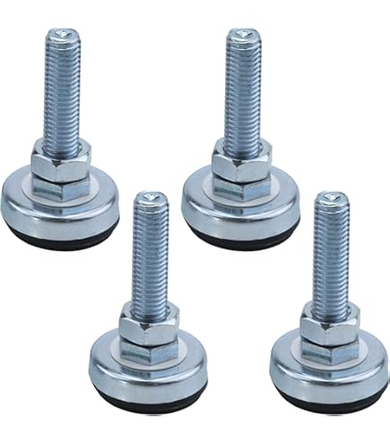 Niveladores De Patas De Alta Resistencia, Patas Niveladoras De 2.36 "Base De Diámetro, Rosca M12, Capacidad