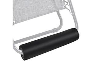 Wiojtry Footrest Cushion for Anti Gravity Folding Recliner, Zero Gravity Chair Cushion for Foot Rest, Footrest Padding for Patio Lawn Outdoor Chair