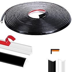 Peel and Stick Tile Edge Trim 25Ft L-Shape Tile