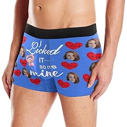 Personalized Boxer, Custom Funny Face Underwear