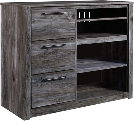 Signature Design By Ashley B221 48 Baystorm Media Chest Gray Amazon Ca Home