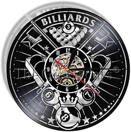 Amazon.de: LTOOD Billard-Schild, Vinyl, leise, Billardsaal, Dekoration