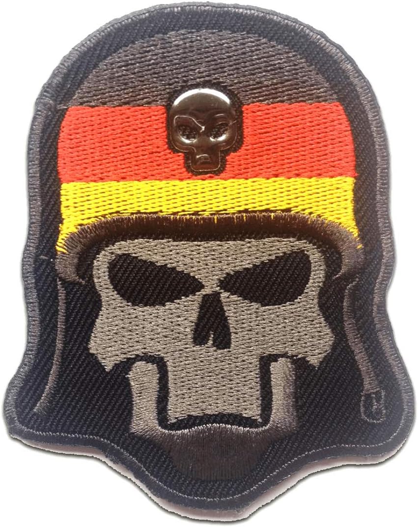 Aufnäher Patch Simson Ostdeutschland Totenkopf Patch DDR Moped - Foto 2
