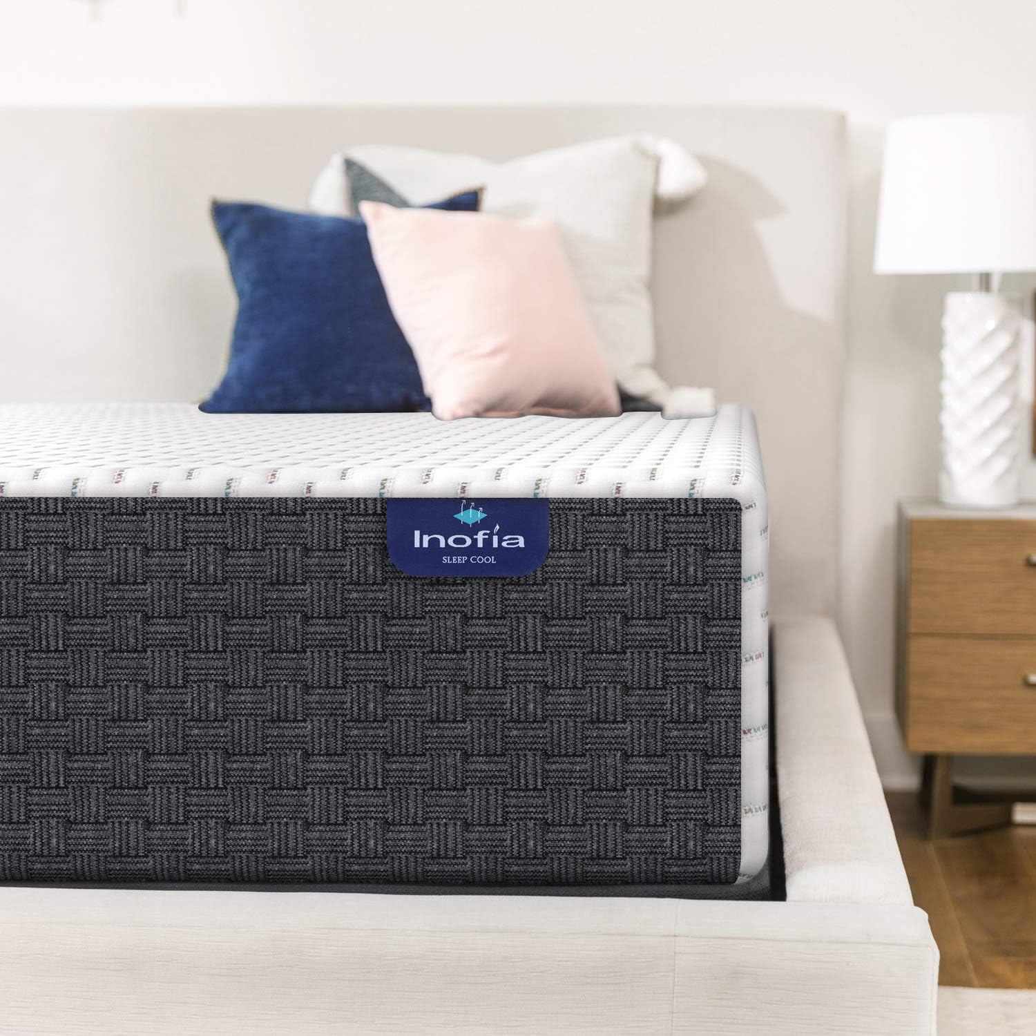 Queen Mattress, Inofia 8 Inch High Resilience Foam Queen