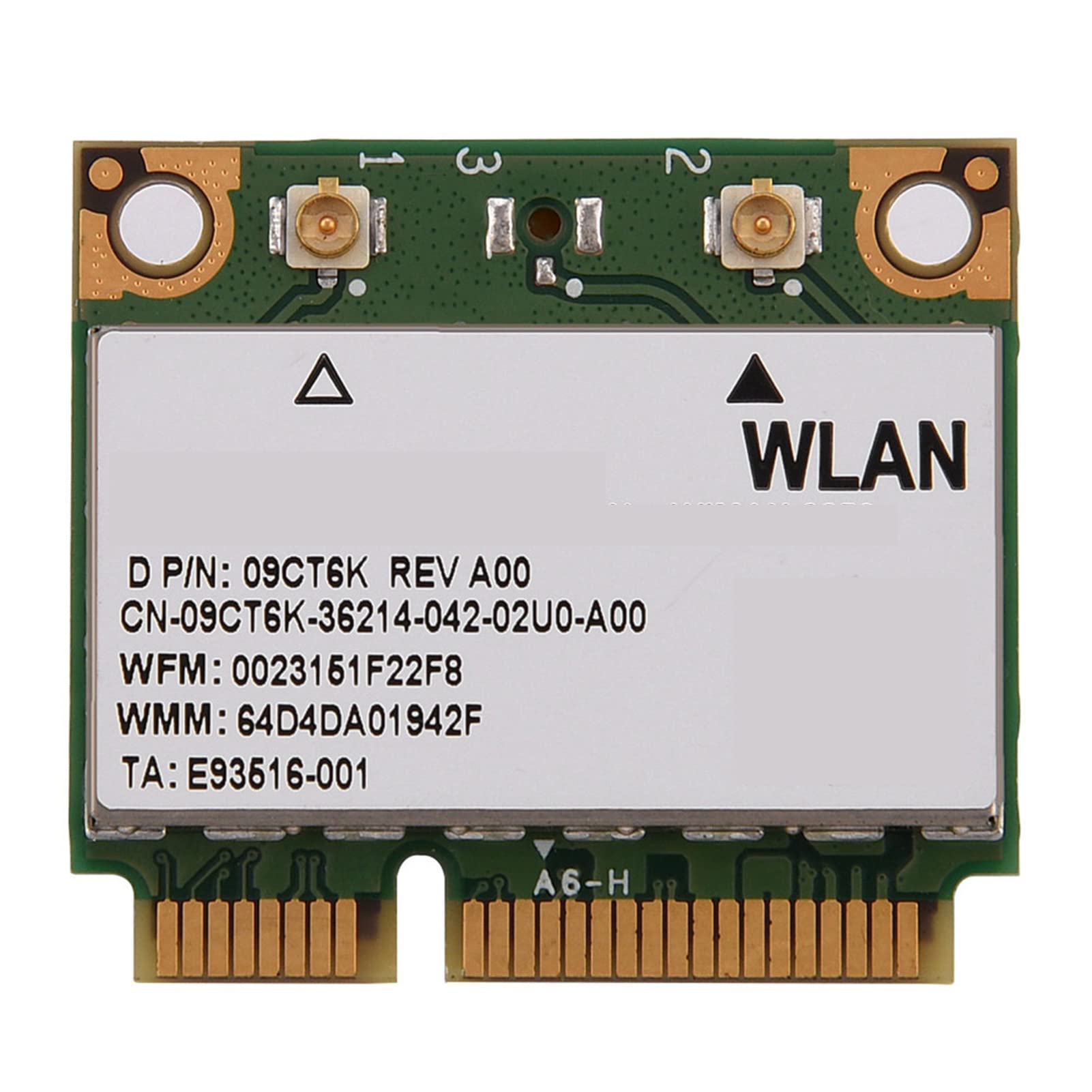 Richer-R Mini WIFI Card, 2.4G + 5G Dual-Band Mini PCI-E WIFI Wireless Card with Transmission Rate up to 300Mbps for 6250 WiMax for DELL/Asus/