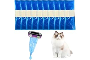 TAINESS Cat Litter Refills Bag Compatible with Your Standard and Plus Genie Litter Disposal Refill Cartridge, Generic Litter Refills Bag,Original Refill Cartridge is Not Included (10 Pack)