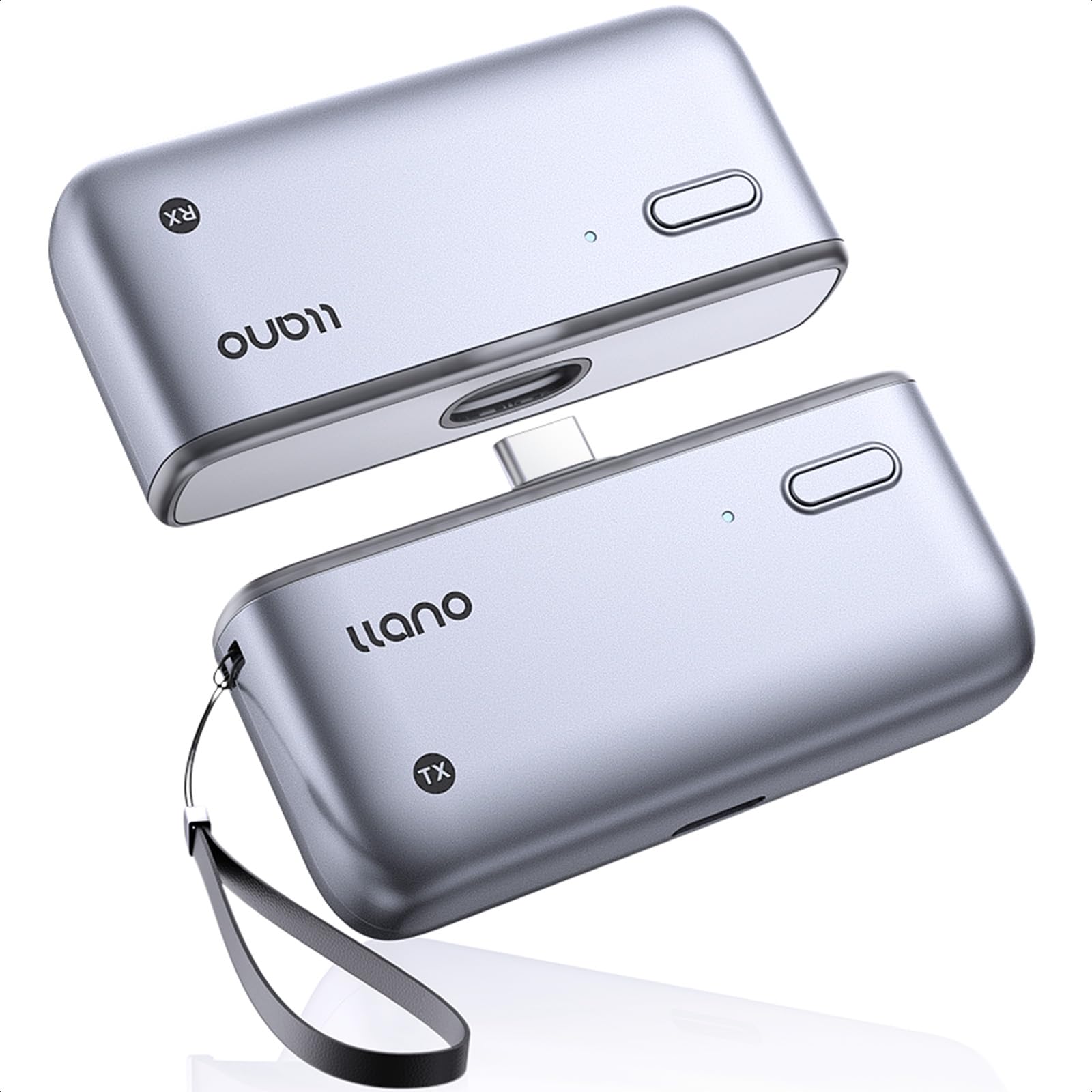 Photo 1 of Llano S850 Upgraded Type-C Wireless HDMI Transmitter and Receiver, 50M, Ultra 4K Decode Input 1080P@60Hz Output, Plug&Play 5G+2.4G and Audio for Phone/Tablet/Laptop/PC to Monitor/Projector/TV Box