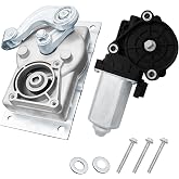 379160 RV Gear Box Linkage A with 676061 Entry Step Gear Motor, fit for Lippert Kwikee Electric Steps Series 22 23 28A 30 32 33 34 35 36 38 40, Replace# 1101425 1101428 379147 366043 214-1001 369506