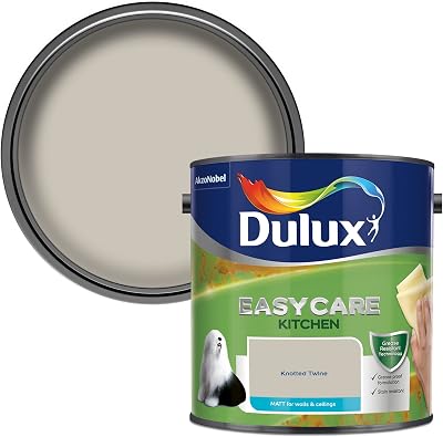Dulux Easycare Kitchen Matt Paint Knotted Twine 2.5L Greaseproof Stain Resistant