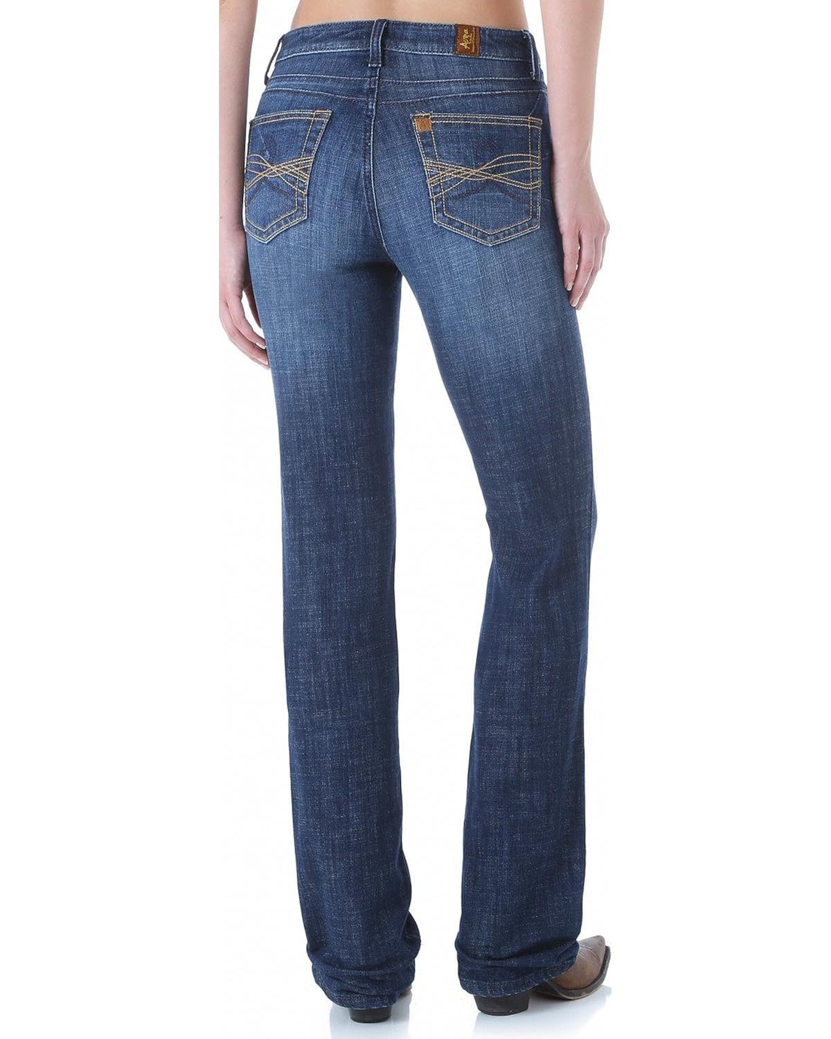 wrangler women's aura instantly slimming jeans