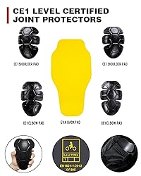 BORLENI Motorcycle Jacket Windproof Motorcycle Full