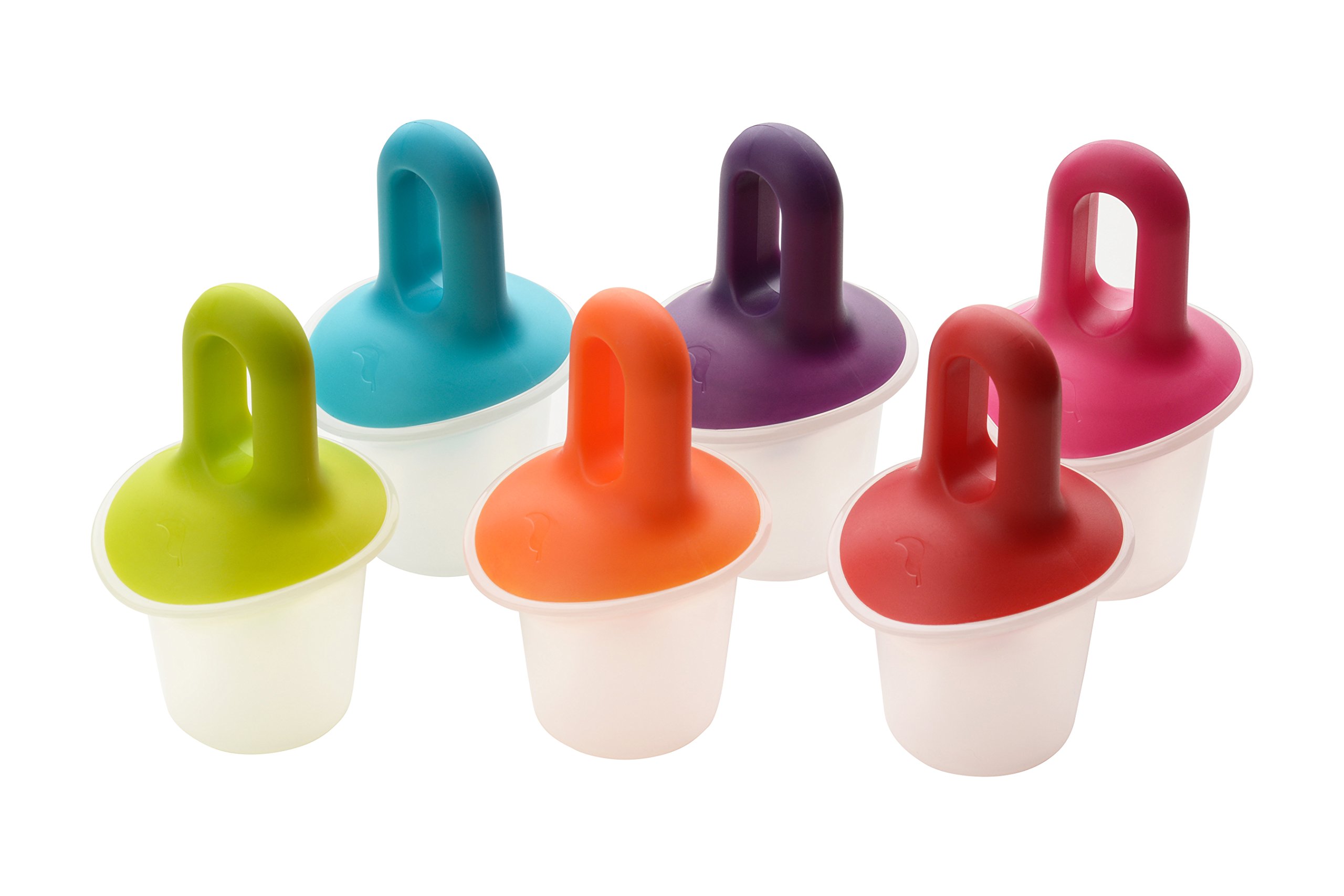 Premier Housewares Ice Lolly Moulds, Plastic, - Set of 6