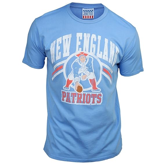 Buy New England Patriots Men S Retro Vintage T Shirt Blueberry X Large Online At Low Prices In India Amazon In