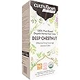 Cultivator's Organic Hair Color - Herbal Ammonia-Free Hair Dye Powder for Women and Men - Deep Chestnut (100g)