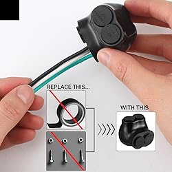 Saysurey 10 Pcs Insulated Multi Cable Connectors 2