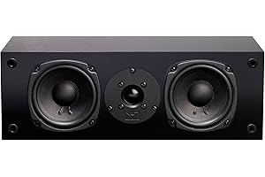 NHT Super Center 2.1 Center Channel Speaker, Black