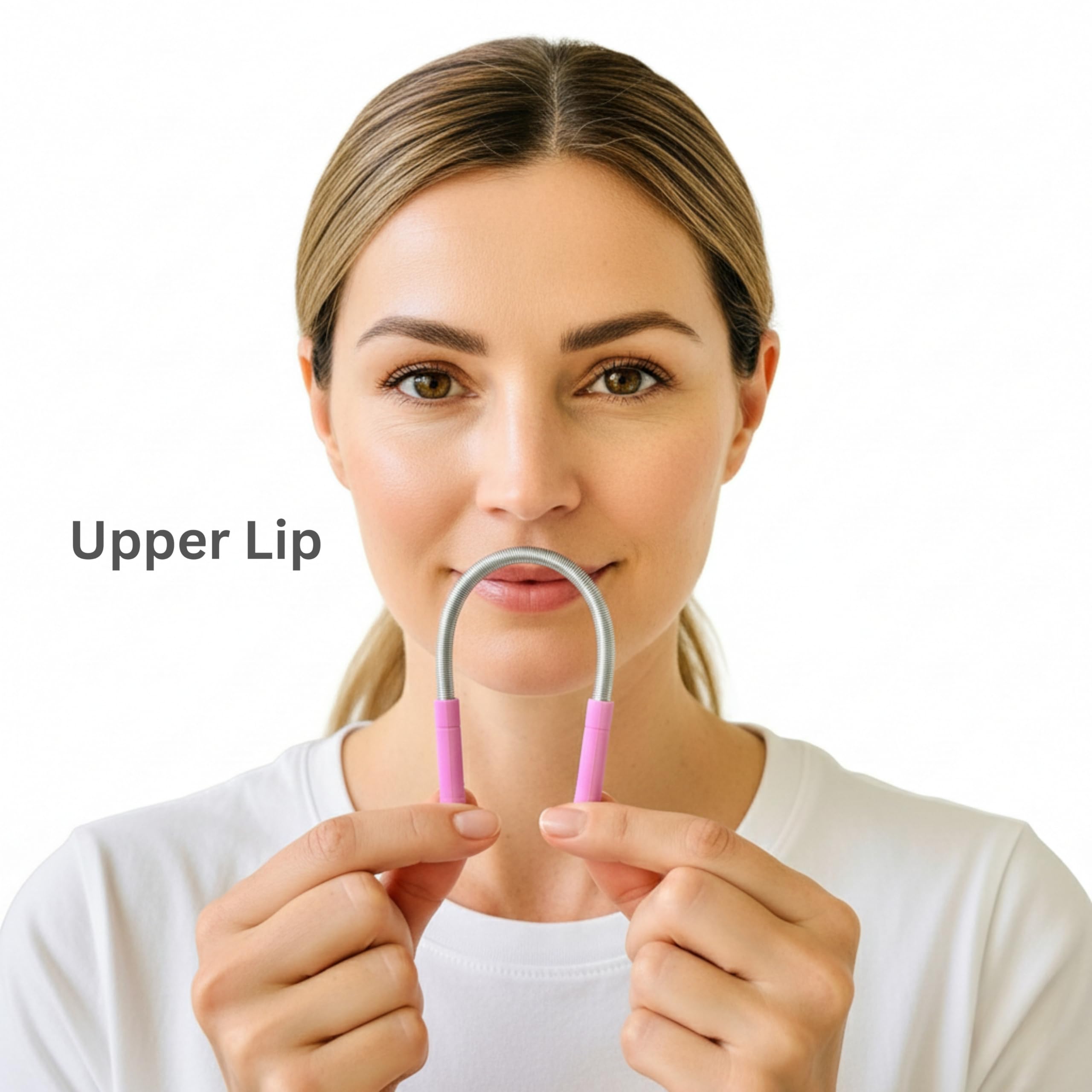 Bellabe Facial Hair Remover for Women, Made in USA, Spring Hair Remover for Face and Chin, Gentle Spring Facial Hair Remover Tool for Facial Hair Removal, Chin Hair Remover for Women Face