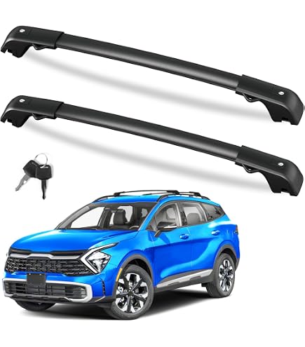 YHTAUTO Roof Rack Cross Bars For Kia Sportage 2023-2024 - 165Lbs Capacity Aluminum Alloy