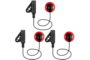 SHIKAMAN Piezo Contact Microphone Pickups for Guitar, Violin, Viola, Cello, Banjo, Ukulele, Mandolin and More (3 Pack)