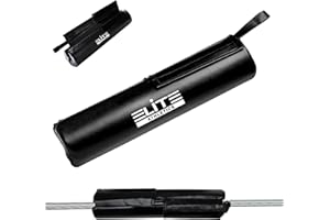 Elite Athletics Barbell Pad with Secure Straps, Hip Thrusts Pad, Squat Pad - Thick Foam Cushion