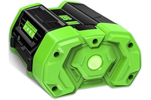 MUNIKIND 5000mAh Replacment Battery for EGO 56V Battery Compatible with EGO Bettery 56 Volts Cordless Power Tools BA2800 BA4200 BA4200T BA1400 BA1400T BA2240 BA1120 Lithium Battery 【1-Pack 56V 5.0Ah】 (Black)