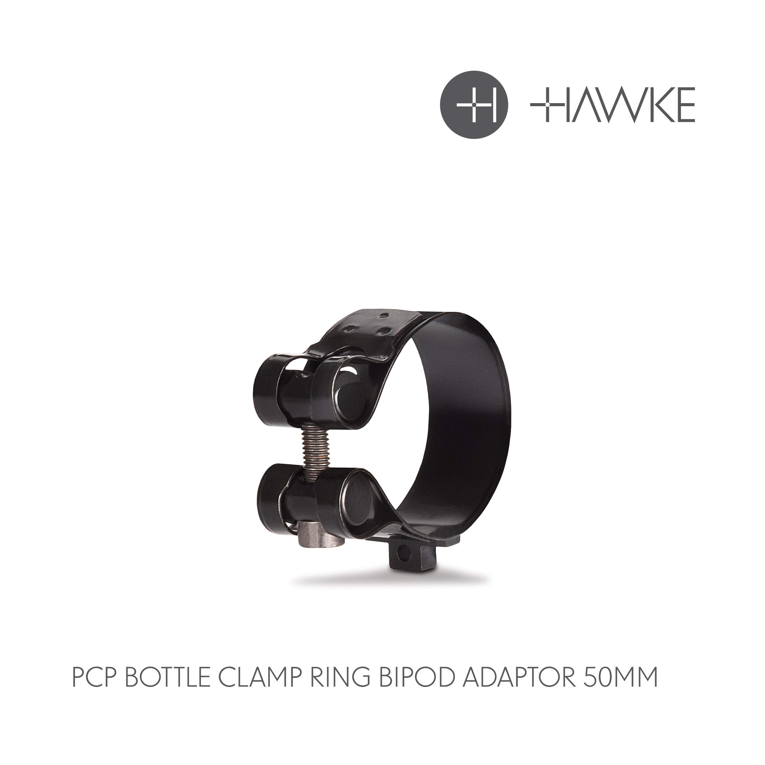 Hawke PCP Bottle Clamp Ring Bipod Adaptor 50mm