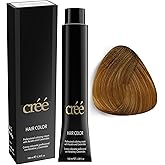 Cree Professional 8.3 - Light Golden Blond Permanent Hair Color - Long Lasting, Rich Vibrant - Gray Coverage 100ml - 3.4 fl.oz.
