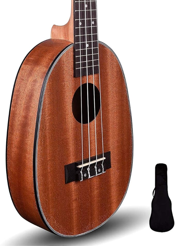 Kadence Concert Size Ukulele, Pineapple Shape Musical
