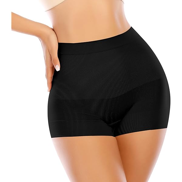 Underoutfit Tummy Control Boyshorts - High Waist Shapewear Shorts For Women