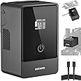 Neewer V Mount Battery PS099E with Type C Cable, 6800mAh 99Wh 14.5V Mini V Lock with OLED Display, Fast Charging 65W PD USB C, D Tap/BP/USB A/DC Output for Video Camera Monitor Camcorder Filmmaking