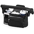 Stroller Organizer with Insulated Cup Holder by Momcozy - Detachable Phone Bag & Shoulder Strap, Fits for Stroller like Uppab
