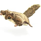 Folkmanis Flying Squirrel Hand Puppet, Brown, 1 EA